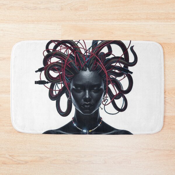 Item preview, Digital Serpents: The Wired Medusa designed and sold by Wonderful Designs.