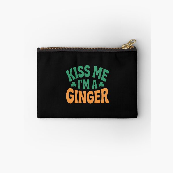 Item preview, Kiss Me Im A Ginger Green Lucky Clover St Patricks Day Charm designed and sold by FaithAbbott.