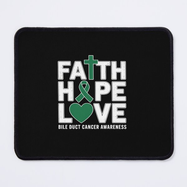 Item preview, Faith Hope Love Bile Duct Cancer Awareness designed and sold by SIGORDESIGN.
