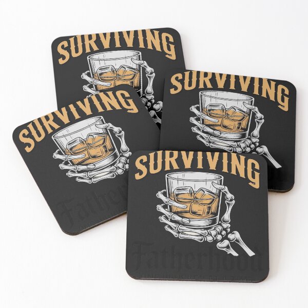 Item preview, Surviving Fatherhood  One Whiskey At A Time designed and sold by BlueCreator-inc.