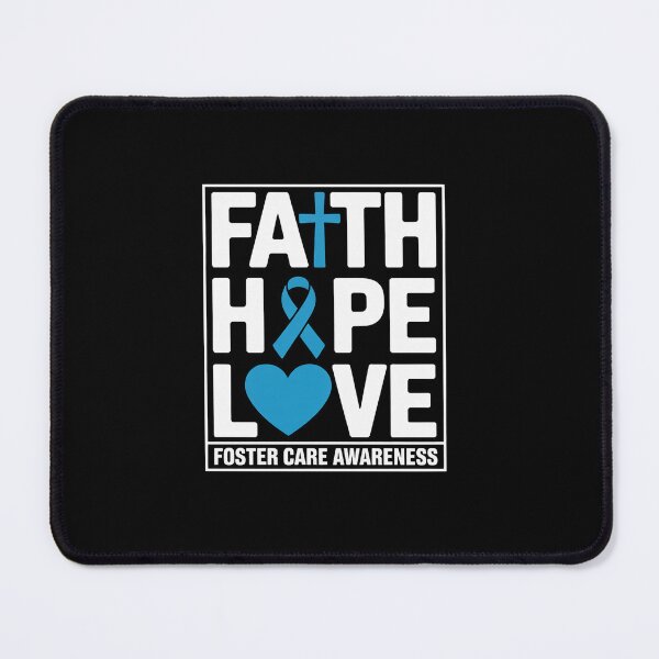 Item preview, Faith Hope Love Foster Care Awareness designed and sold by SIGORDESIGN.