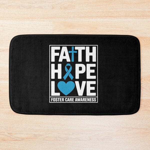 Item preview, Faith Hope Love Foster Care Awareness designed and sold by SIGORDESIGN.