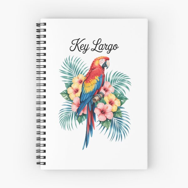 Item preview, Key Largo Tropical Parrot Florida Vacation designed and sold by FaithAbbott.