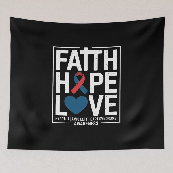 Item preview, Faith Hope Love Hypoplastic Left Heart Syndrome designed and sold by SIGORDESIGN.
