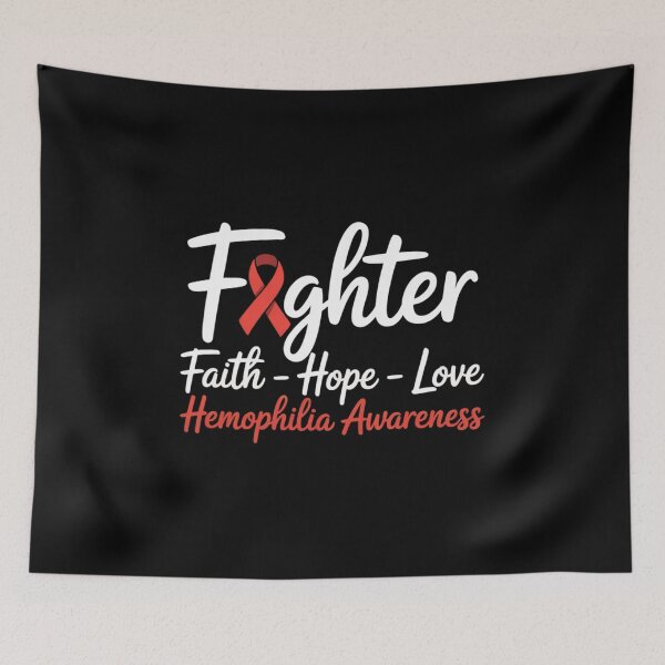 Item preview, Faith Hope Love Hemophilia Fighter Shirt For Women Men designed and sold by SIGORDESIGN.