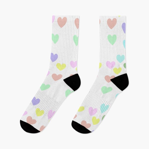 Artikelvorschau, Ästhetisches Design mit pastellfarbenen Herzen | Süßes Valentinstagsgeschenk für Paare, Liebeskunst entworfen und verkauft von Fandom Universe.
