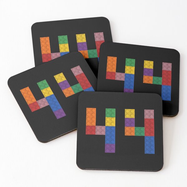 Item preview, 44 numbering made of bricks designed and sold by Brickification.