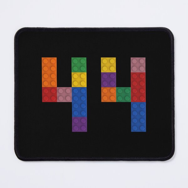 Item preview, 44 numbering made of bricks designed and sold by Brickification.