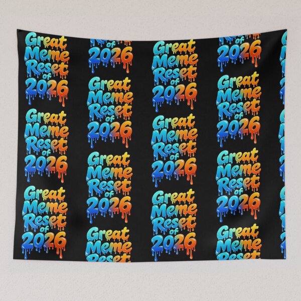 Item preview, Great Meme Reset of 2026, Dripping Effect designed and sold by EwaVerse.