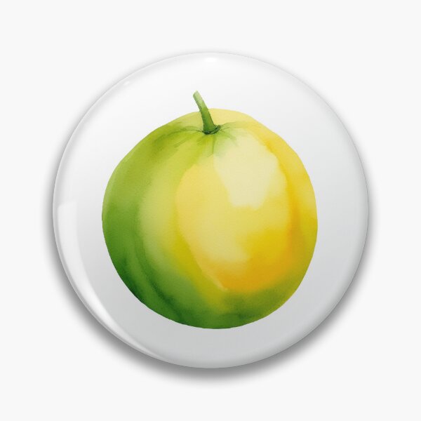 Item preview, Pegatina de pomelo de acuarela suave designed and sold by GentleDayStudio.