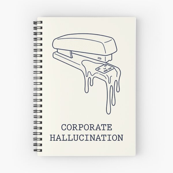 Item preview, Corporate Hallucination - Melting Stapler Surrealism designed and sold by KAYJAY DESIGNS.