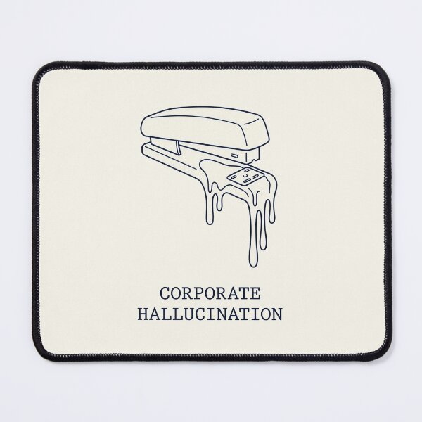 Item preview, Corporate Hallucination - Melting Stapler Surrealism designed and sold by KAYJAY DESIGNS.