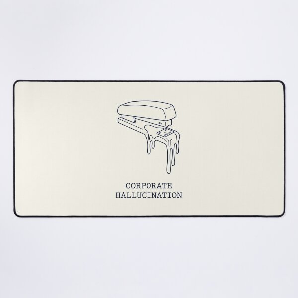 Item preview, Corporate Hallucination - Melting Stapler Surrealism designed and sold by KAYJAY DESIGNS.