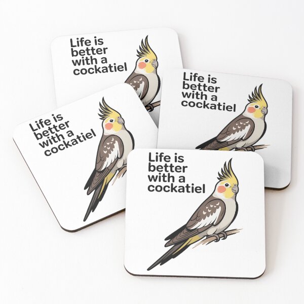 Item preview, Life is Better With a Cockatiel designed and sold by FaithAbbott.