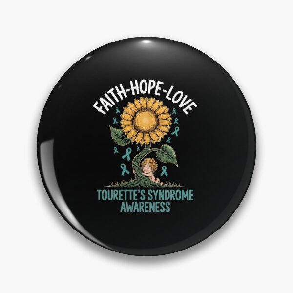 Item preview, Faith Hope Love TOURETTE'S SYNDROME AWARENESS designed and sold by SIGORDESIGN.