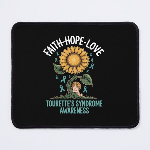 Item preview, Faith Hope Love TOURETTE'S SYNDROME AWARENESS designed and sold by SIGORDESIGN.