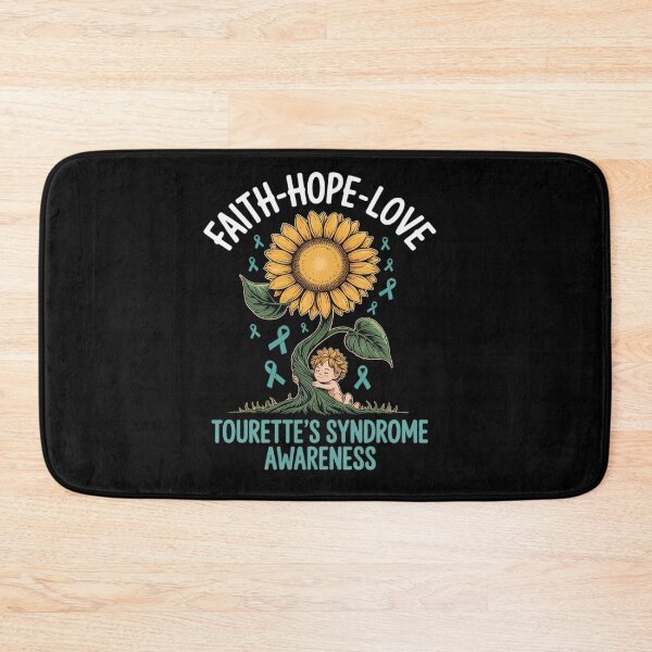 Item preview, Faith Hope Love TOURETTE'S SYNDROME AWARENESS designed and sold by SIGORDESIGN.
