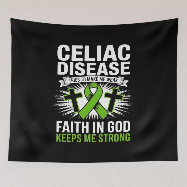 Item preview, Faith In God - Celiac Warrior Celiac Disease Awareness designed and sold by SIGORDESIGN.