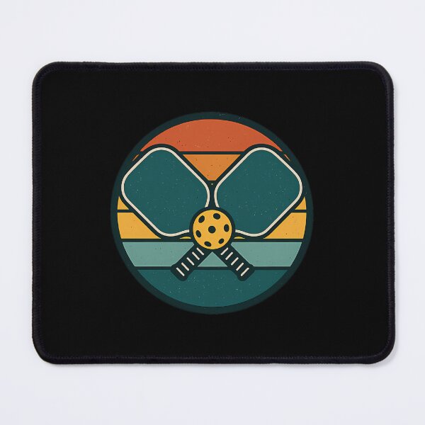 Item preview, Retro Pickleball Sunset Badge Logo designed and sold by ganzanvucicaz.