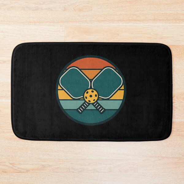 Item preview, Retro Pickleball Sunset Badge Logo designed and sold by ganzanvucicaz.
