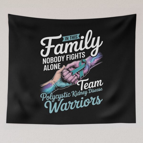 Item preview, Family Nobody Fights Alone Team Polycystic Kidney Disease designed and sold by SIGORDESIGN.