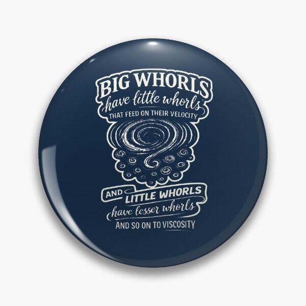 Item preview, Richardson Big Whorls Little Whorls Turbulence Poem designed and sold by shmupod.