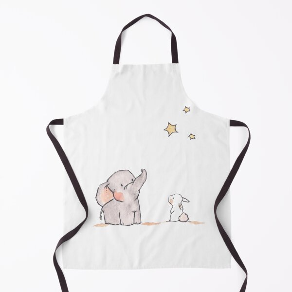 Item preview, Elephant and Bunny Gazing at Stars designed and sold by IN Tales.