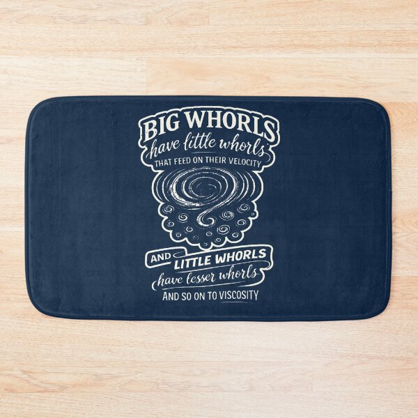 Item preview, Richardson Big Whorls Little Whorls Turbulence Poem designed and sold by shmupod.