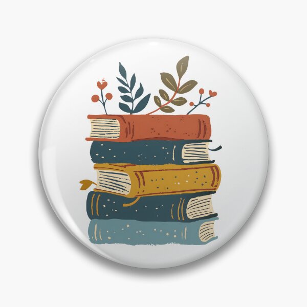 Item preview, Blue and Red Bookstack designed and sold by xiao xuans.
