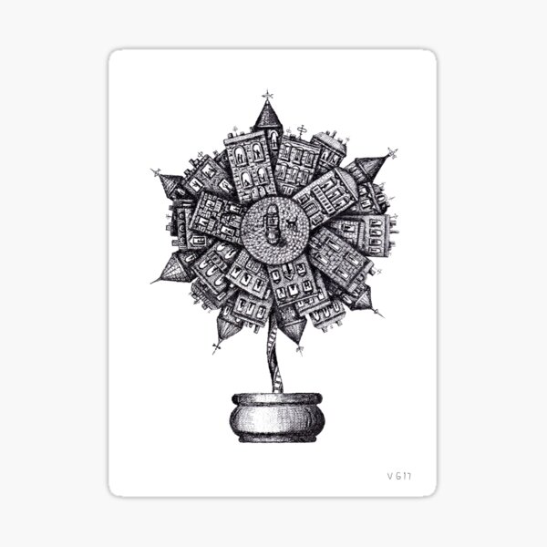 Livable Flower Sticker