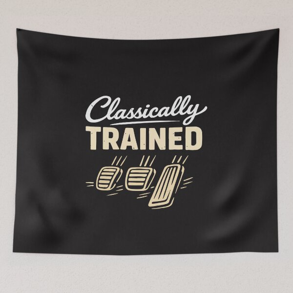 Item preview, Classically Trained Manual Driver Funny Car Racing Design designed and sold by kiralynstration.