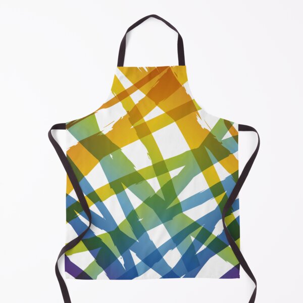 Item preview, Colorful Abstract Brush Grid designed and sold by NNAANN.
