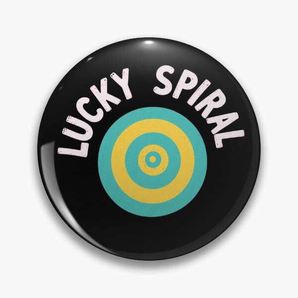 Item preview, Lucky Spiral Retro Graphic Design designed and sold by RED-MOUSE.