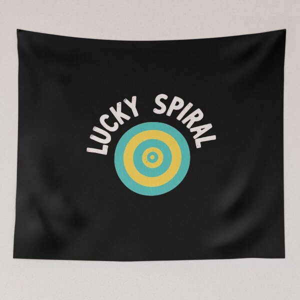 Item preview, Lucky Spiral Retro Graphic Design designed and sold by RED-MOUSE.