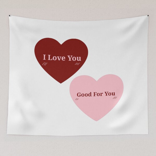 Item preview, “I Love You – Good For You” Cute Heart Quote | Funny Sarcastic Love Design | Valentines day gift  designed and sold by Fandom Universe.