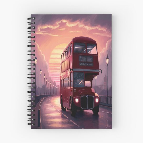 Item preview, London bus and Sunset designed and sold by Globalcitytees.