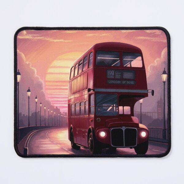 Item preview, London bus and Sunset designed and sold by Globalcitytees.