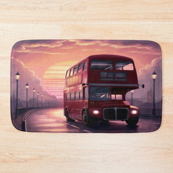 Item preview, London bus and Sunset designed and sold by Globalcitytees.