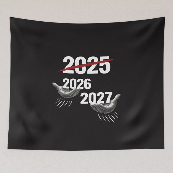 Item preview, 67 New Year 2026 2027 Funny Six Seven Number Meme designed and sold by kiralynstration.