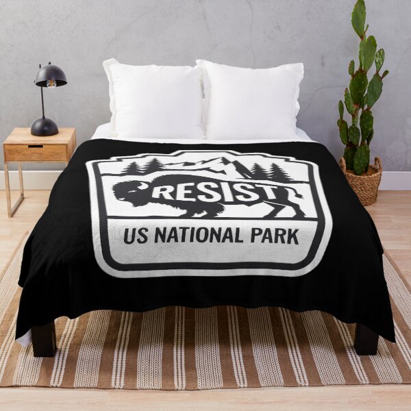 Item preview, ALT US National Park Resist Service designed and sold by MarkLeedsArt.