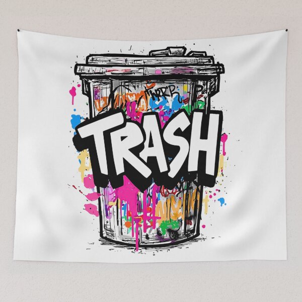 Item preview, TRAVIS TRASH CAN Option “B” Garbage  designed and sold by Zen Candy 3000 Travis Nicholas Zariwny.