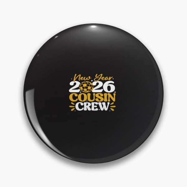 Item preview, New Year 2026 Cousin Crew Retro NYE Party Design designed and sold by kiralynstration.