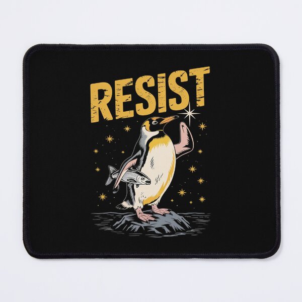 Item preview, Resist Penguins Against Tariff Activism designed and sold by DigitaldeligArt.