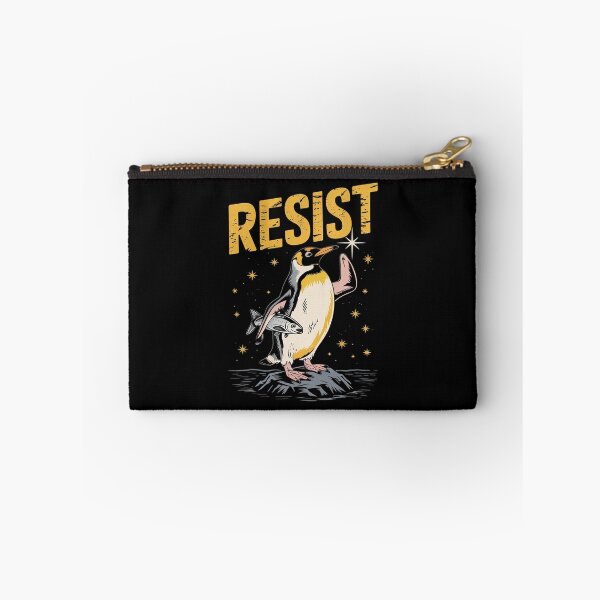 Item preview, Resist Penguins Against Tariff Activism  designed and sold by DigitaldeligArt.