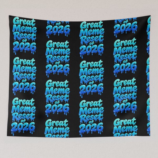 Item preview, Great Meme Reset of 2026, Dripping Effect designed and sold by EwaVerse.