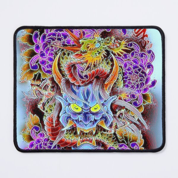 Item preview, Hannya & Dragon with Poeny designed and sold by NightRaida.