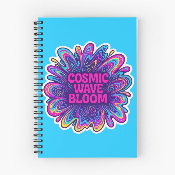 Item preview, Cosmic Wave Bloom – Psychedelic Frequency Rave Art designed and sold by |TRSSHOP|.