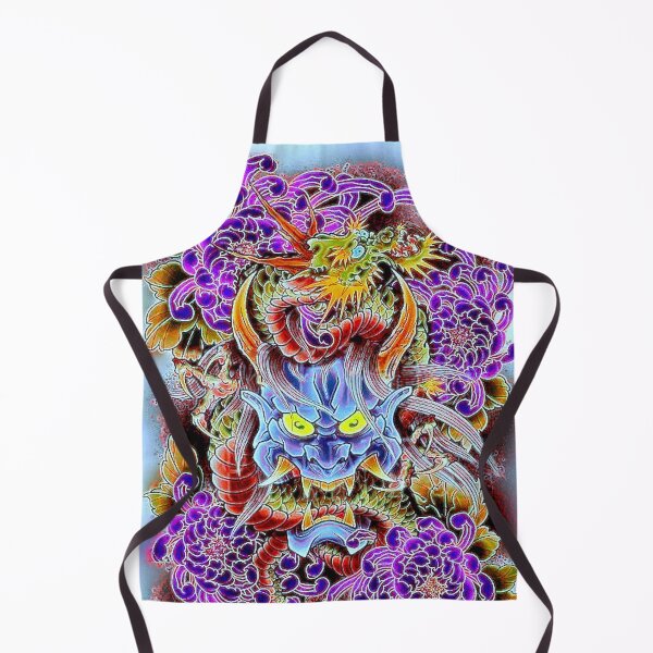 Item preview, Hannya & Dragon with Poeny designed and sold by NightRaida.