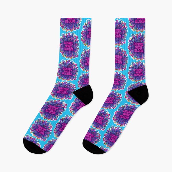 Item preview, Cosmic Wave Bloom – Psychedelic Frequency Rave Art designed and sold by |TRSSHOP|.