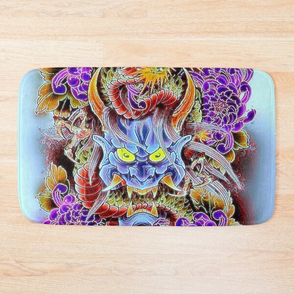 Item preview, Hannya & Dragon with Poeny designed and sold by NightRaida.
